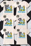 Back to school grade tee-shirt.