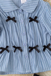 Coquette bow long sleeve top and skort. OFG52030 JEAN
