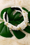 Super Cute pearl & rhinestone headband for girls. 2PCS/$12.00