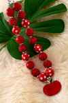NCC-2 Back to school bubble necklace with pendant.