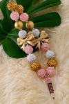NCC-2 Back to school bubble necklace with pendant.