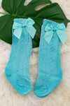 Knee high hollow out mesh sock for baby, available in 9 colors(3pcs/$9.75)sock2024b