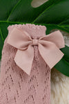 Knee high hollow out mesh sock for baby, available in 9 colors(3pcs/$9.75)sock2024b