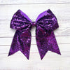 Sequins cheer hair bows w/alligator clip. (6pcs/$10.50) CHEERBOW-2023-BB