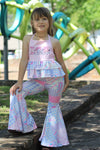 Girls western patchy set. OFG50608 JEAN