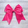 Sequins cheer hair bows w/alligator clip. (6pcs/$10.50) CHEERBOW-2023-BB