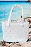 Beach Bag-Tote made of rubber beach bag. Available in 9 colors. Tote-2024-🏖️