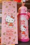 Hello Kitty& melody tumbler with cover.1
