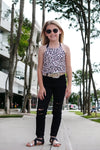 Black ripped skinny jeans. PNG25133063 amy