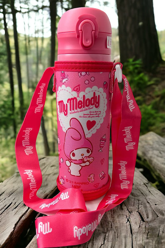 Hello Kitty& melody tumbler with cover.1