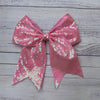 Sequins cheer hair bows w/alligator clip. (6pcs/$10.50) CHEERBOW-2023-BB