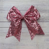 Sequins cheer hair bows w/alligator clip. (6pcs/$10.50) CHEERBOW-2023-BB