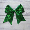 Sequins cheer hair bows w/alligator clip. (6pcs/$10.50) CHEERBOW-2023-BB