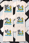 Back to school grade tee-shirt.