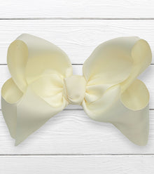  CANDLELIGHT 7.5" WIDE HAIR BOWS. 12PCS/$18.00 BW-820-P