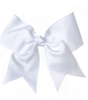 8" X 8" Cheer leader hair bows with alligator clip. 6pcs/$10.50
