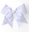 8" X 8" Cheer leader hair bows with alligator clip. 6pcs/$10.50
