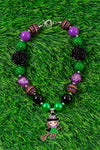 Flying witch pendant bubble necklace. 3pcs/$15.00 ACG40153050