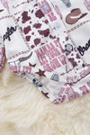 Wrangler printed baby onesie with snaps. RPB65153059 amy