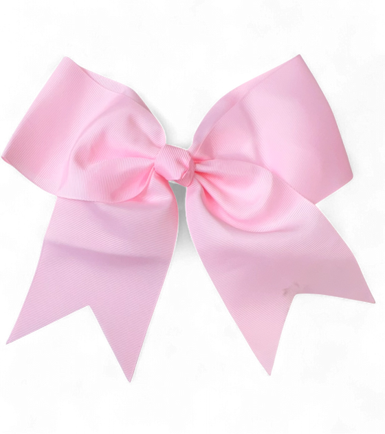 8" X 8" Cheer leader hair bows with alligator clip. 6pcs/$10.50