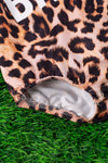 Babe" leopard printed baby onesie with snaps. RPG65153021-AMY
