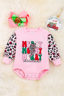  Merry Merry Christmas"  Merry Christmas baby onesie with snaps. RPG50143044 JEANN