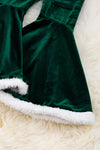 Green Girls miss Santa velvety 4 piece set.  OFG501622005 LOI