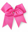 8" X 8" Cheer leader hair bows with alligator clip. 6pcs/$10.50