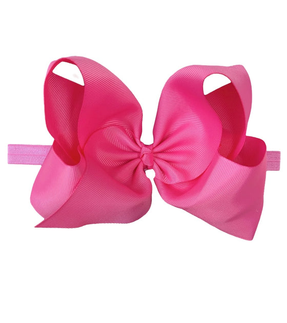 6"Baby headbands available in 10 colors. 5pcs/$10.00