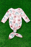 Wild soul printed infant gown. PJG65113017 M