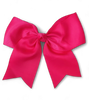 8" X 8" Cheer leader hair bows with alligator clip. 6pcs/$10.50