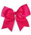 8" X 8" Cheer leader hair bows with alligator clip. 6pcs/$10.50