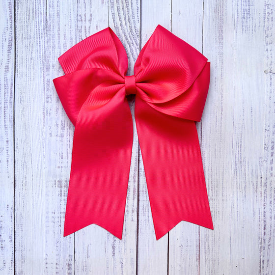 (Ribbon Coquette) Cute tale bows available in 11 colors! 6"WIDE X 7.5"HEIGHT- 6PCS/$10.50 #B