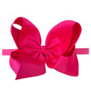 6"Baby headbands available in 10 colors. 5pcs/$10.00