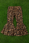 Double layer leopard printed denim pants. PNG65153031 LOI