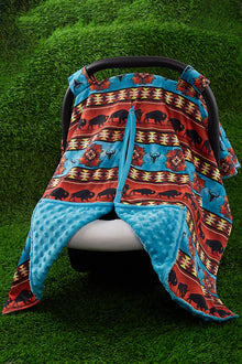  Buffalo & aztec printed car seat cover. ZYTB25153005