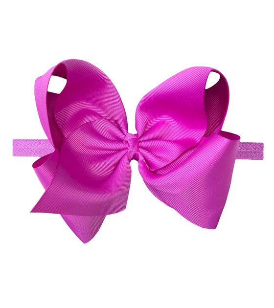 6"Baby headbands available in 10 colors. 5pcs/$10.00