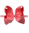 6"Baby headbands available in 10 colors. 5pcs/$10.00