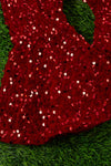 Girls sequins red bell bottoms. PNG50113007 sol