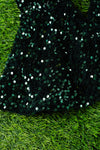 💎Girls forest green sequins bell bottoms.PNG50113010 -AMY