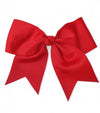8" X 8" Cheer leader hair bows with alligator clip. 6pcs/$10.50