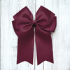(Cheerleader) Cute tale bows available in 11 colors! 6"WIDE X 7.5"HEIGHT- 6PCS/$10.50 #AAA New Colors added!