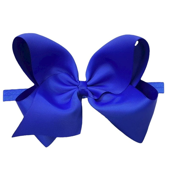 6"Baby headbands available in 10 colors. 5pcs/$10.00