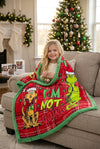50 inch X 60 inch Christmas throw blanket. BL071803-50*60inches