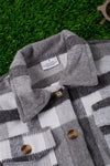 🔶UNISEX-PLAID FLEECE SHACKET. TPG651522250
