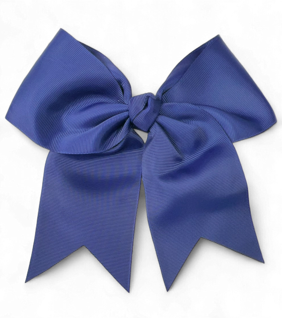 8" X 8" Cheer leader hair bows with alligator clip. 6pcs/$10.50