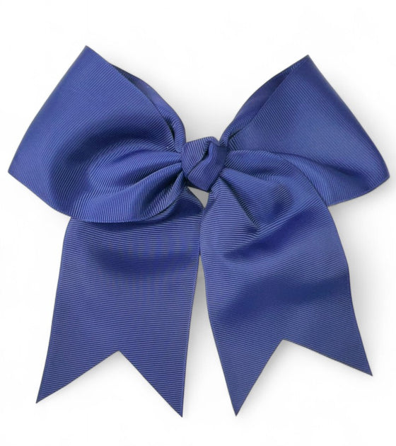 8" X 8" Cheer leader hair bows with alligator clip. 6pcs/$10.50
