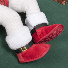  FAUX SUEDE SANTA BABY BOOTS. CG5423