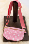 Star pattern printed bag/can be use as a belt bag or crossbody. BBG65153013