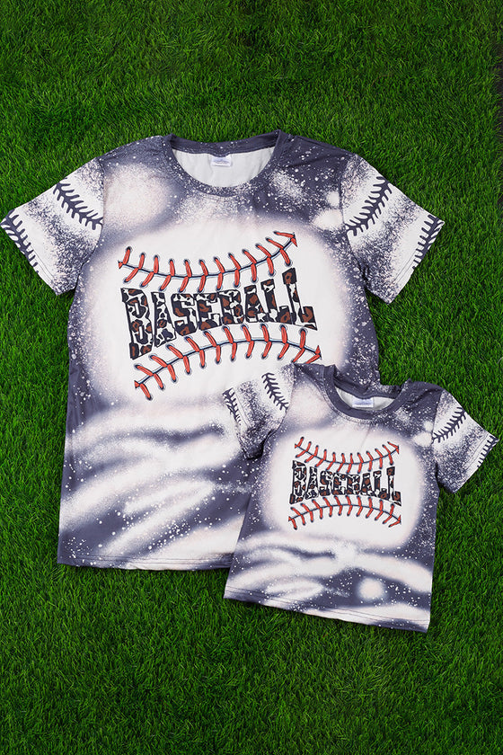 Girls baseball graphic tee-shirt. TPG55133002-jean
